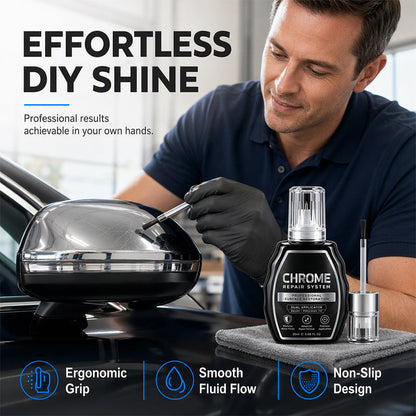 Professional Chrome Repair Pen – Restore Shine, Remove Tarnish & Protect Metal