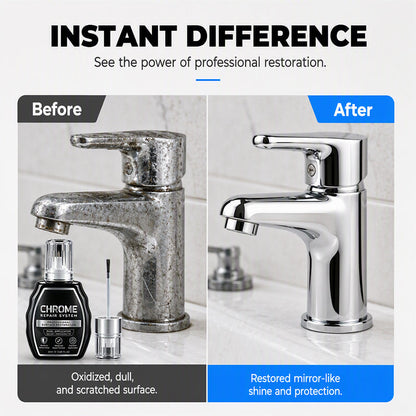 Professional Chrome Repair Pen – Restore Shine, Remove Tarnish & Protect Metal